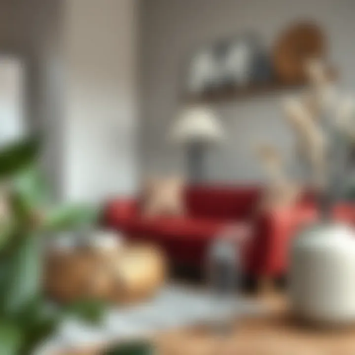 Acrylic paint used on various home decor items