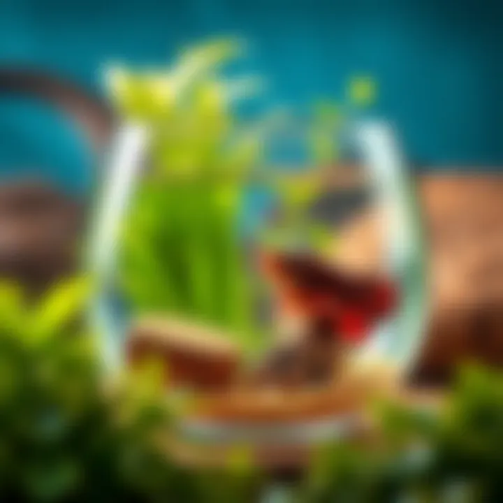 Natural cleaning alternatives for aquarium glass