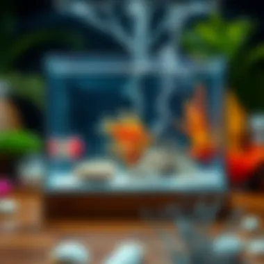 Frequency of aquarium glass cleaning for optimal health