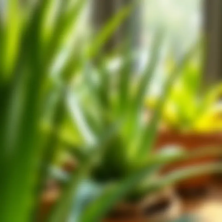 Aloe Vera Plant Beauty Aloe vera plant in natural light