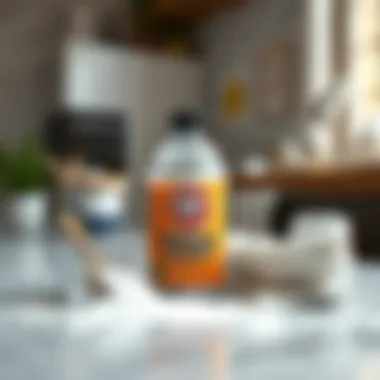 Effective stain removal with baking soda