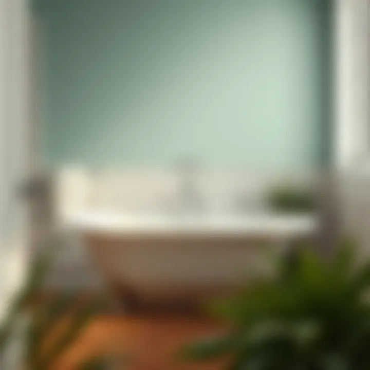 Luxurious bathroom featuring a classic clawfoot tub