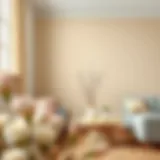 Color palette showcasing beige shades