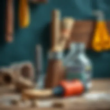 Essential Tools for Cadence Paint Removal Home tools used for removing cadence paint