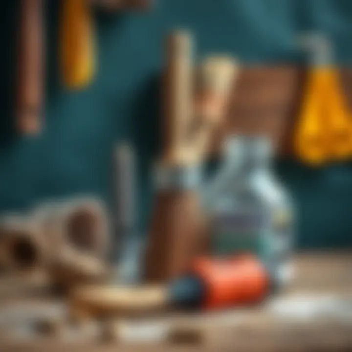 Essential Tools for Cadence Paint Removal Home tools used for removing cadence paint