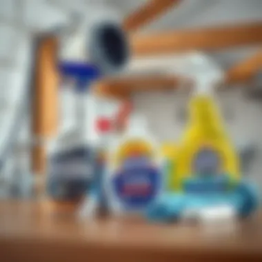 Effective cleaning supplies for limescale removal