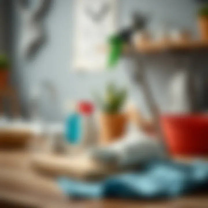 Effective cleaning techniques demonstration