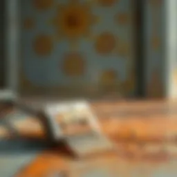 Removing rust stains from metal surfaces