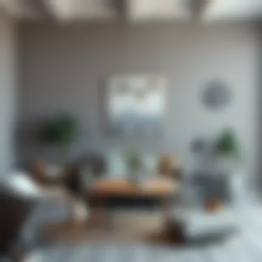 An artistic representation of gray shades used in DIY projects