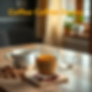 Natural solution for removing coffee stains