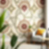 Elegant wallpaper patterns showcasing diverse styles.