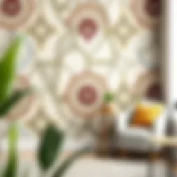 Elegant wallpaper patterns showcasing diverse styles.