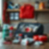 Essential items for earthquake preparedness