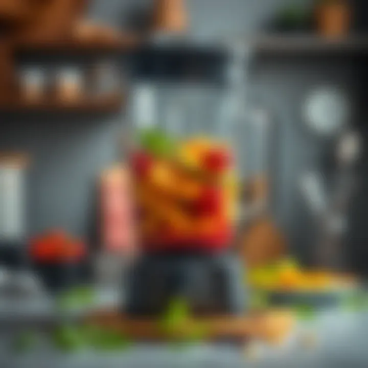 Creative recipes using a blender