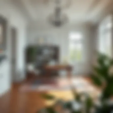 An elegant study area blending classic design with modern functionality