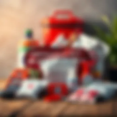 Essential supplies for an emergency kit