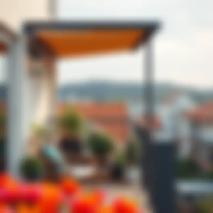 Materials for balcony covering