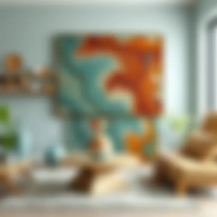 Finished epoxy resin project showcase