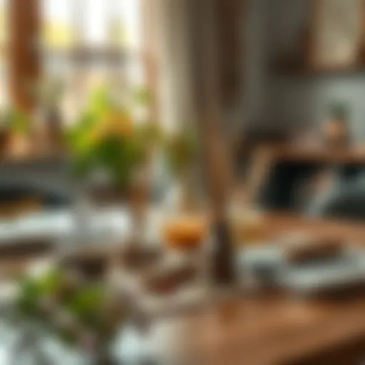 A serene workspace with natural incense materials arranged artistically