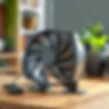 Efficient fan cooling technique