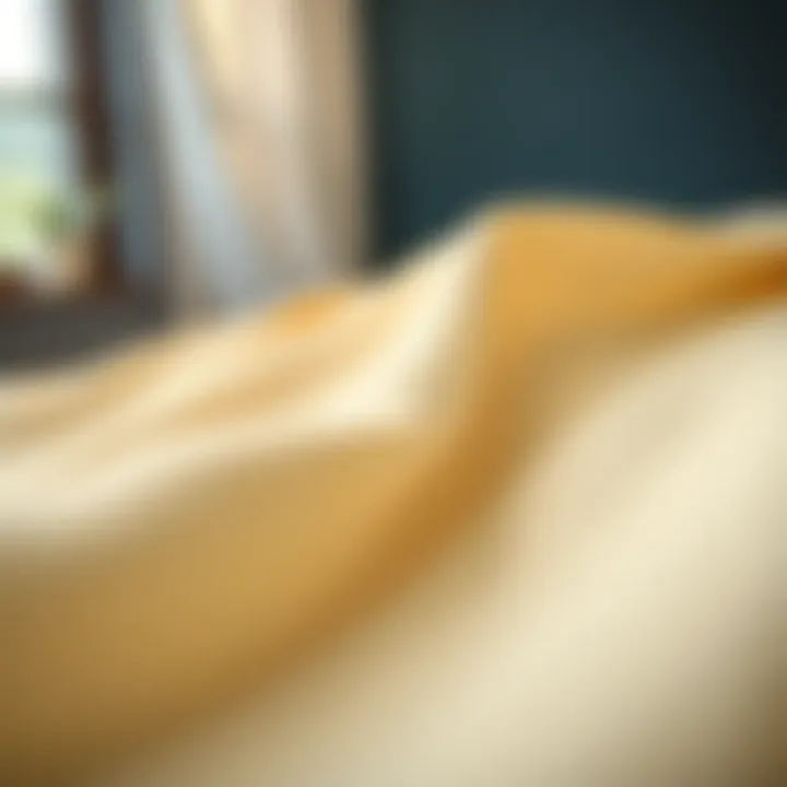 Various fabric types and their paint stain challenges