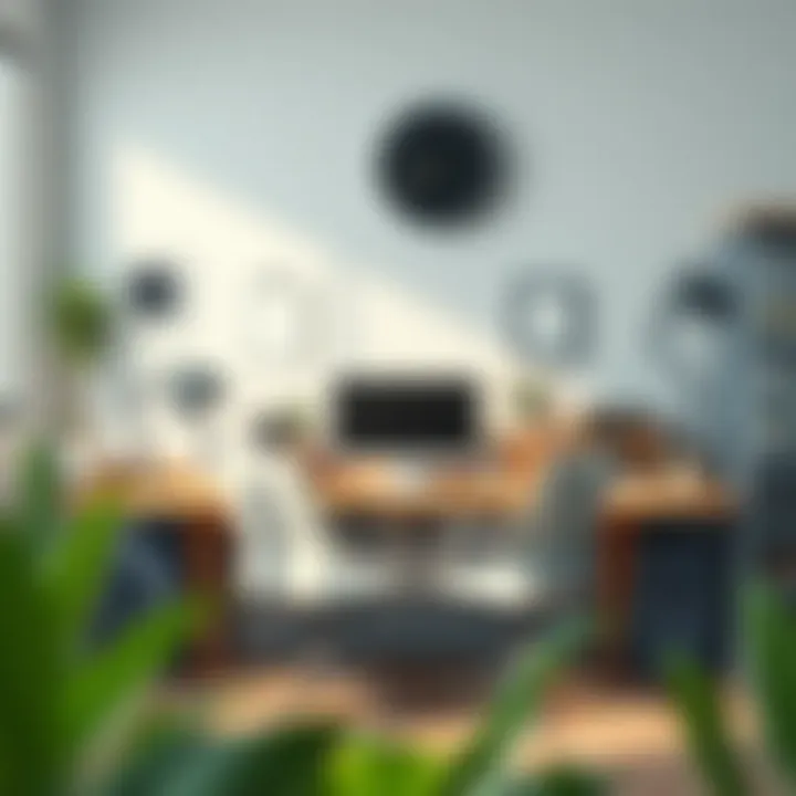 A well-organized workspace that reflects efficiency and cleanliness.