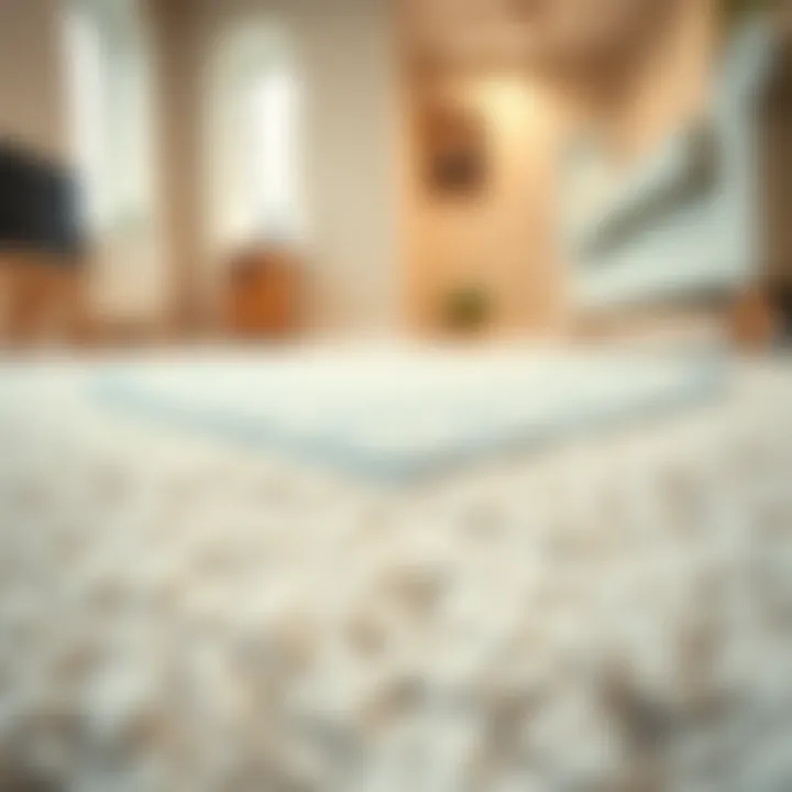 Fresh carpet after cleaning