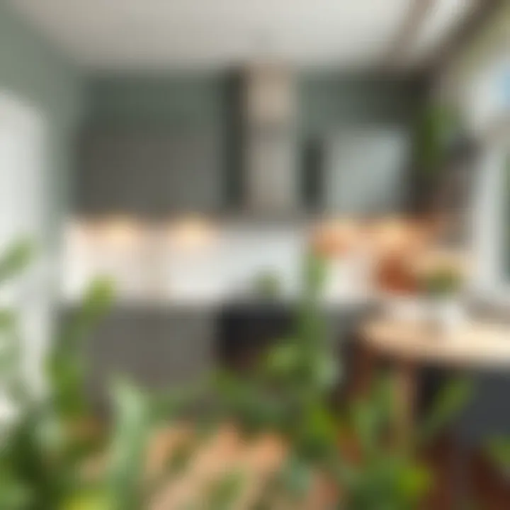 Aesthetic DIY project using grey and khaki green tones