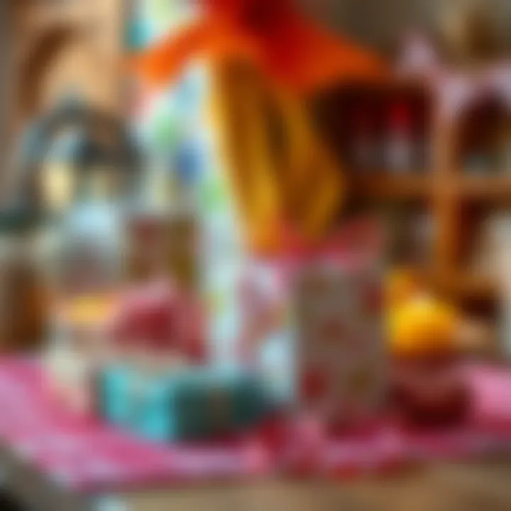 Handmade gifts showcasing creativity and effort