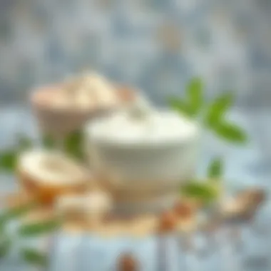 Ingredients for making solid yogurt