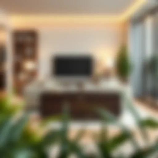 Stylish Koçtaş storage box in a modern living room setting