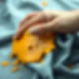 Effectively removing paint stains from fabric