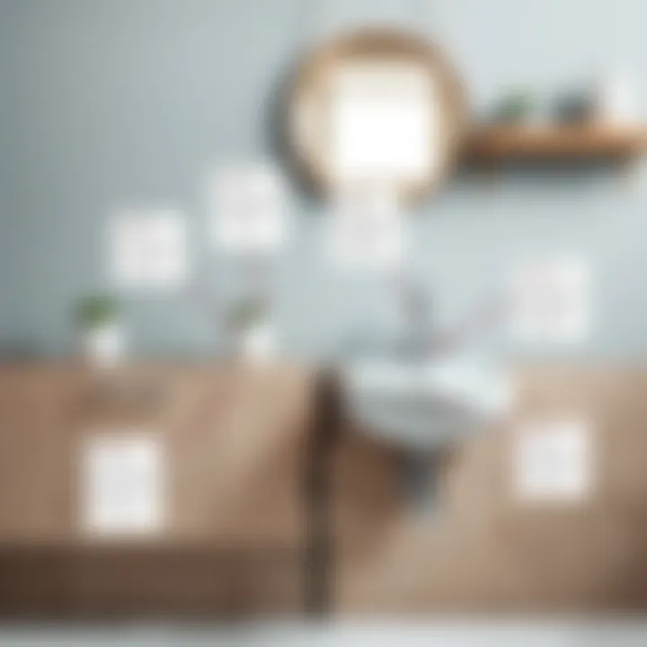 Diagram illustrating methods to detect sink cracks