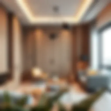 Elegant MDF laminate showcasing modern interior design