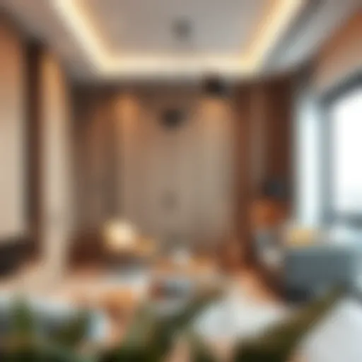 Elegant MDF laminate showcasing modern interior design