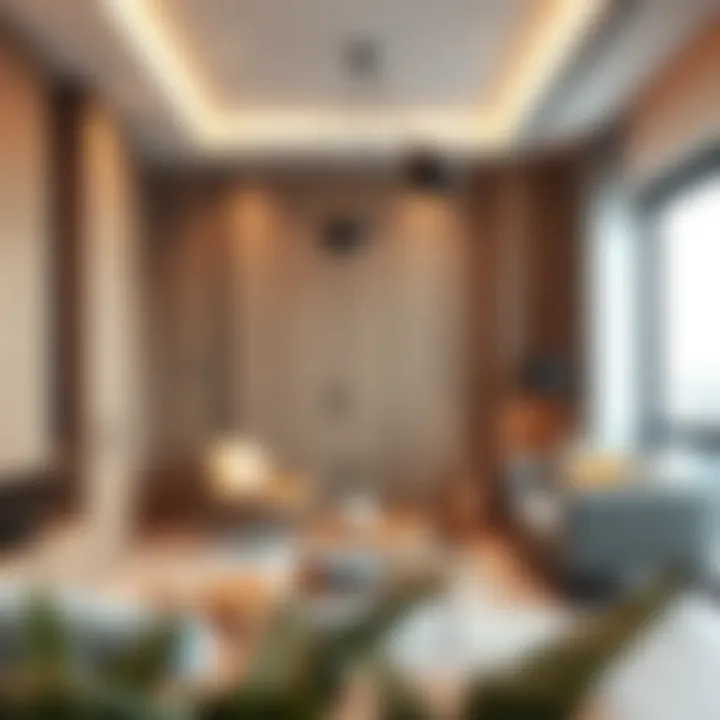 Elegant MDF laminate showcasing modern interior design