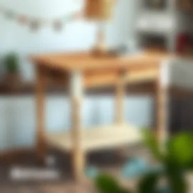 Before and after of an MDF table transformation