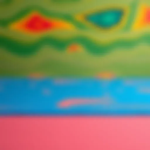 A beautifully painted MDF surface showcasing a vibrant finish.