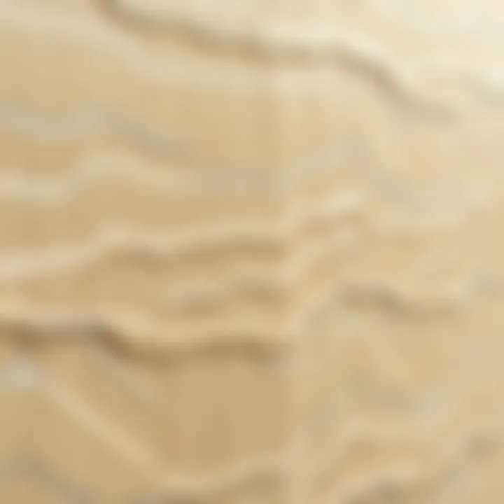 Close-up of textured MDF surface highlighting quality