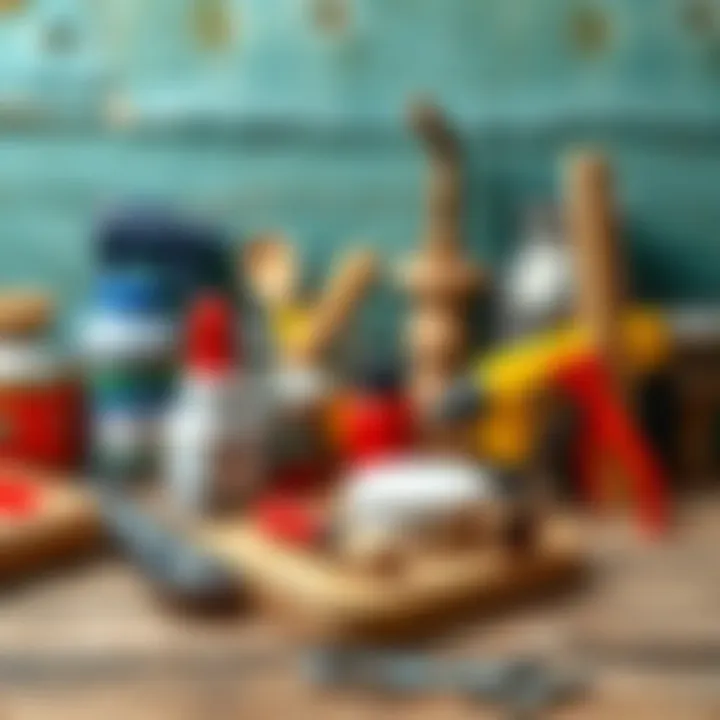 Tools and materials for furniture refurbishing