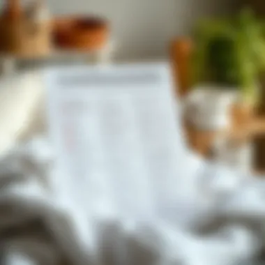 Organized checklist for birth preparation