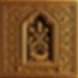 Intricate designs showcasing traditional punch work