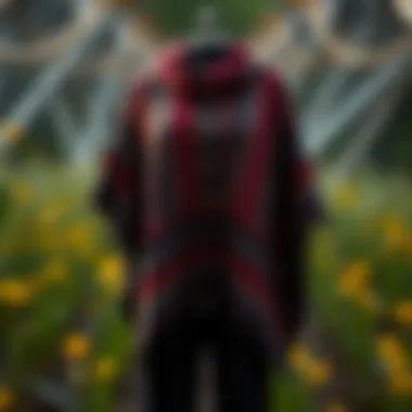 Various fabric types suitable for poncho making