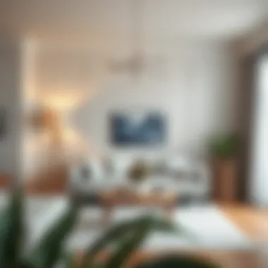 Elegant color palette for living room decoration