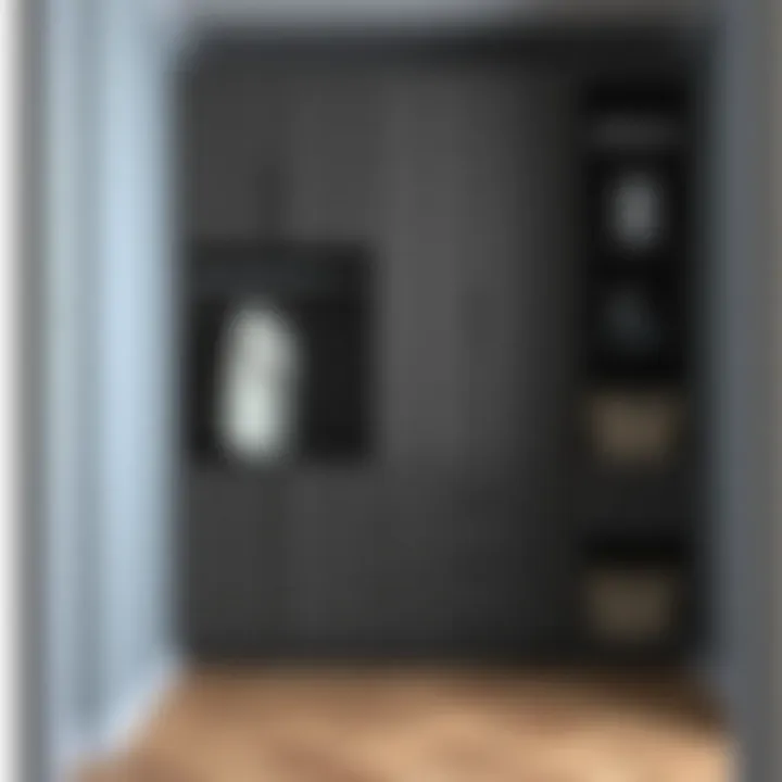 High-quality materials used for custom wardrobe construction