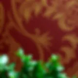 Intricate punchtan design showcasing creativity