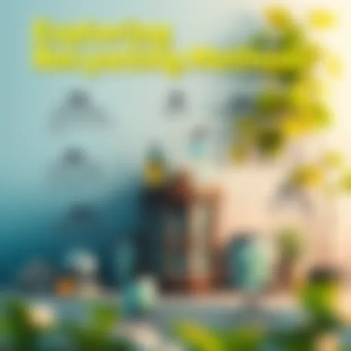 A detailed infographic illustrating various recycling methods