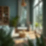 Fresh air replacing stale cigarette odor