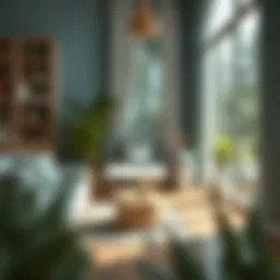 Fresh air replacing stale cigarette odor