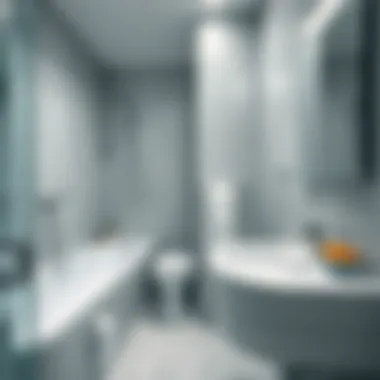 Sparkling bathroom reflecting deep cleaning techniques